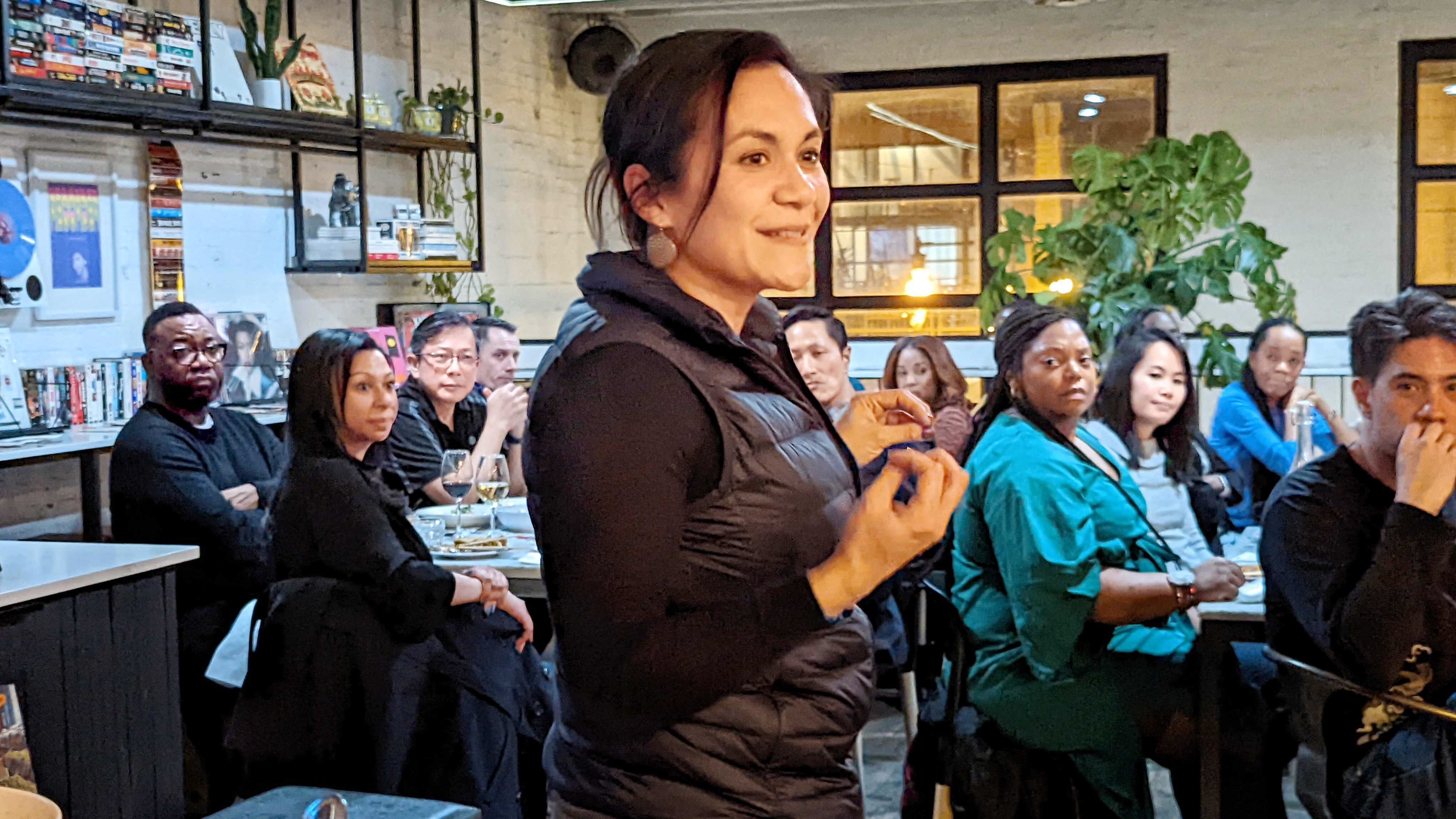 Jeleen speaking at NAAAP National Convention